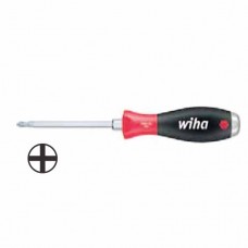 Wiha Softfinish® Phillips Screwdriver - Hex Blade with Hex Bolster - Solid Steel Cap - PH1 - 03237